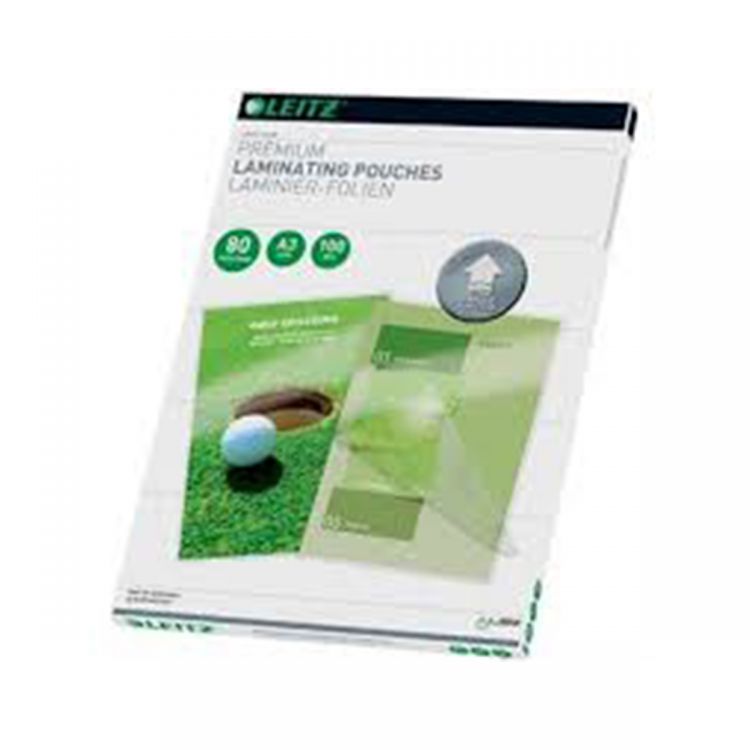 Leitz 74790000 A4 UDT iLAM 80 Micron Pouch 25Pk