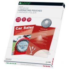 Leitz 74900000 A3 UDT iLAM 2 x 175 Micron Pouch 100Pk