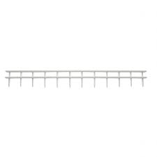 GBC 9741041 White 25 x 297mm Velobind Strips S1
