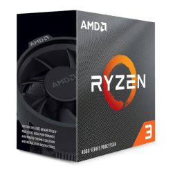 AMD Ryzen 3 4100 Quad Core CPU 3.8GHz AM4 with Wraith Stealth Cooler