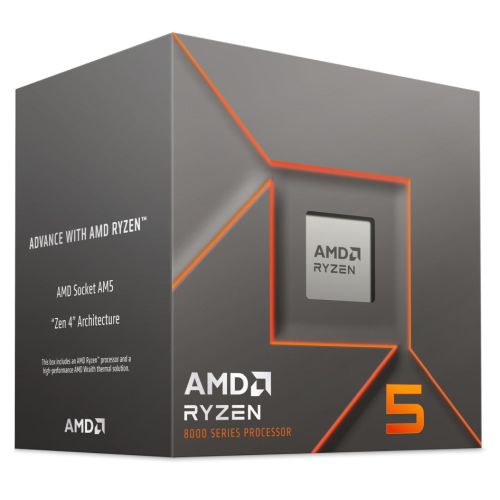 AMD Ryzen 5 8400F 6-Core Processor AM5 4.7GHz with Wraith Cooler