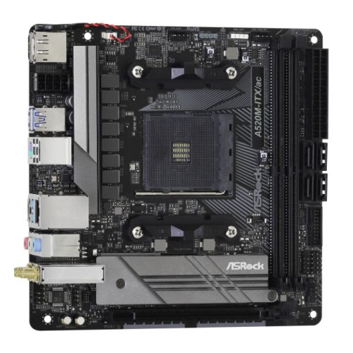 ASRock A520M-ITX/AC Mini ITX AM4 Motherboard WiFi M.2 DDR4