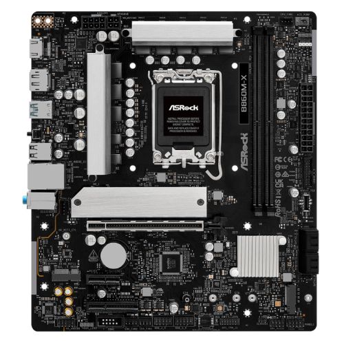 ASRock B860M-X Micro ATX Motherboard LGA1851 DDR5 PCIe 5.0 2.5G LAN