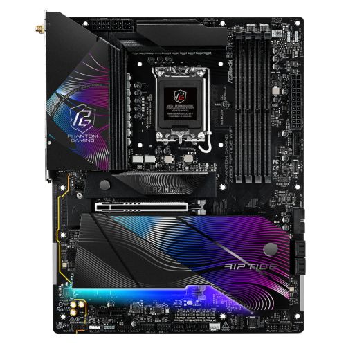 ASRock Z890 Riptide WiFi 7 ATX Motherboard - LGA1851, 5x M.2, DDR5