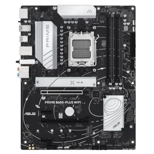 ASUS PRIME B650-PLUS WIFI ATX Motherboard - AM5, DDR5, PCIe 5.0, Wi-Fi 6E