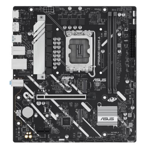 ASUS PRIME H810M-A-CSM Intel H810 LGA1851 Micro ATX Motherboard DDR5