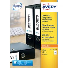 Avery L7171-100 Filing Labels 100 sheets - 4 Labels per Sheet