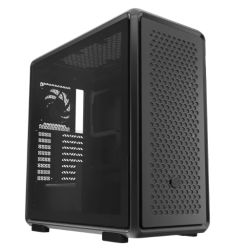 Cooler Master MasterFrame 600 Modular Open-Frame ATX Case w/ Glass Side, 4x ARGB Fans, FreeForm 2.0 Exo-Structure, USB-C 20Gbps, Black