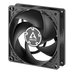 ARCTIC P9 PWM PST CO 9.2cm Case Fan w/ Cable Splitter for Continuous Operation, Black, Dual Ball Bearing, 200-3000 RPM, 0dB Mode