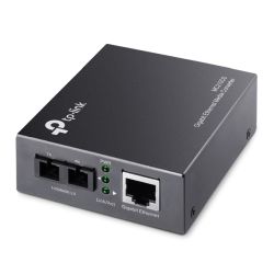 TP-LINK (MC210CS) Gigabit Single-Mode Media Converter, 1x GB Auto-Negotiation RJ45, up to 20km