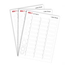 Colop E-Mark Labels - 1 Pack of 10 A4 Sheets