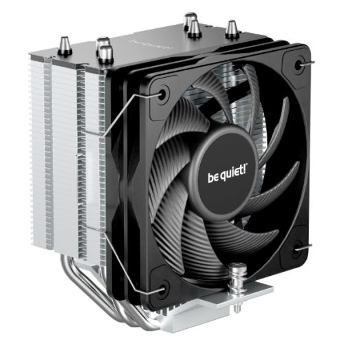Be Quiet! BK047 Pure Rock Slim 3 air cooler with 100mm PWM fan and three nickel-plated heatpipes, compatible with Intel and 