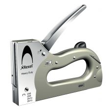 Rexel 2101209 Heavy Duty Tacker Satin Chrome