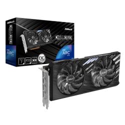 Asrock Intel Arc A770 Challenger SE 16GB OC, 16GB DDR6, HDMI, 3 DP, 2150MHz Clock, LED Lighting, Overclocked