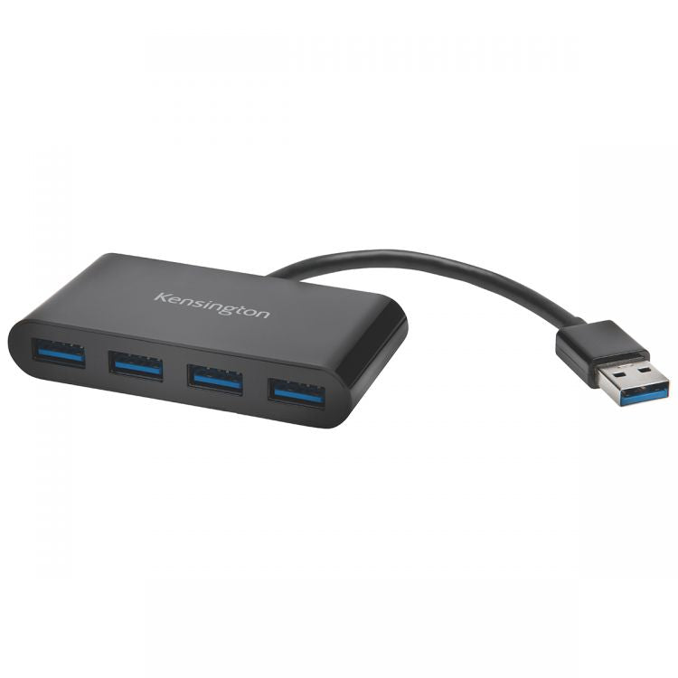 Kensington K39121EU USB 3.0 4-Port Hub for Windows and Mac