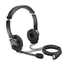 Kensington K97601WW USB-A Stereo Headset with Mic