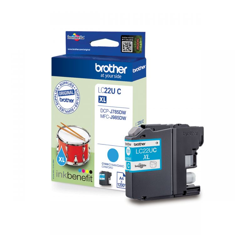 Brother LC22UC Cyan Ink Cartridge