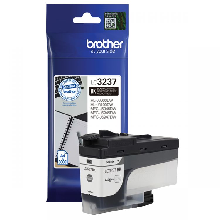 Brother LC3237BK Black Inkjet Cartridge