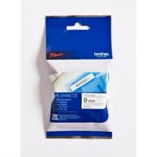 Brother MK221SBZ Black on White 4M x 9mm Plastic Tape