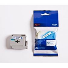 Brother MK233BZ Blue on White 8M x 12mm Plastic Tape