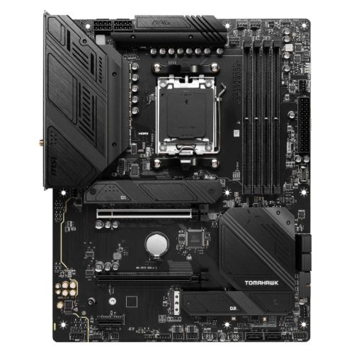 MSI MAG B650 TOMAHAWK WIFI ATX Motherboard - AM5, DDR5, Wi-Fi 6E, 2.5G LAN