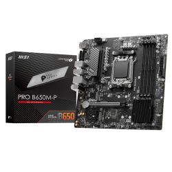 MSI PRO B650M-P Micro ATX AM5 Motherboard DDR5 2.5G LAN PCIe 4.0