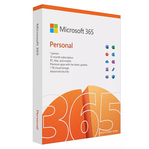 Microsoft 365 Personal 1 Year | Premium Apps, AI Copilot, 1TB Cloud