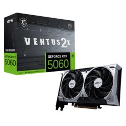 MSI RTX 5060 VENTUS 2X OC 8GB GDDR7 Graphics Card - PCIe 5.0