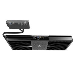 ARCTIC Senza Under Desk PC, Ryzen 5 5500GT, 16GB DDR4, 1TB SSD, Wi-Fi 6E, 2.5G LAN, USB-C, Silent Passive Cooling, Windows 11 Home N