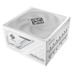 Asrock 1200W Steel Legend SL-1200G PSU, Fully Modular, 80+ Gold, Cybenetics Platinum & Lambda A, ATX 3.1, PCIe 5.1, White