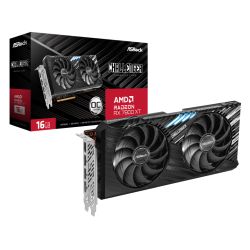 Asrock RX7800 XT Challenger 16GB OC, PCIe4, 16GB DDR6, HDMI, 3 DP, 2475MHz Clock, LED Indicators, Overclocked