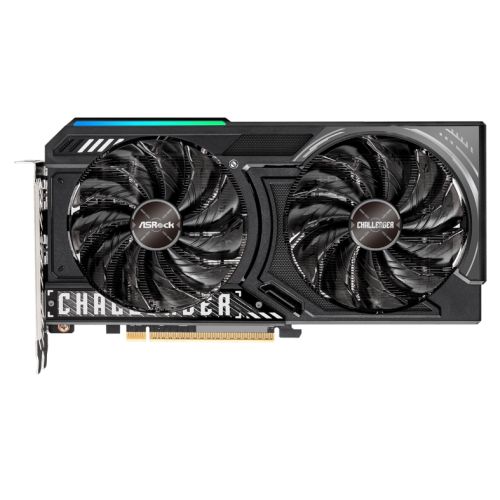 ASRock RX 9060 XT Challenger 8GB OC graphics card with dual fans and PCIe 5.0 for 1080p and 1440p gaming