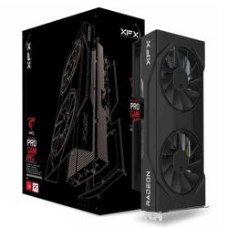 XFX Swift RX9060 XT OC Gaming Edition graphics card with 8GB GDDR6, PCIe5, HDMI, and two DisplayPorts