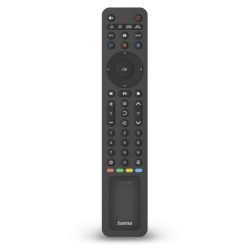 Hama Light Powered Universal IR Remote, Control for Over 1,000 Devices, Control 8 Devices, App Buttons, 10m Range *Powered by any light*