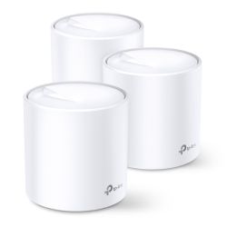 TP-Link Deco X60 AX5400 Mesh WiFi 6 System 3-Pack - WPA3 Secure