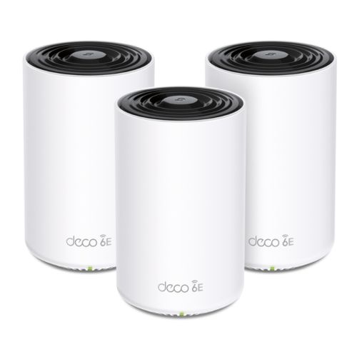 TP-Link Deco XE75 WiFi 6E Mesh System 3-Pack - AXE5400 Tri-Band
