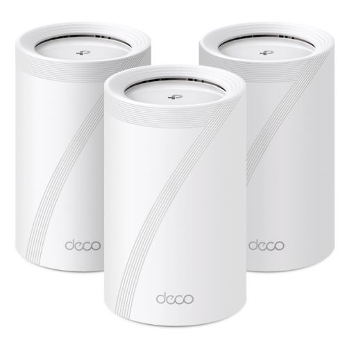 TP-Link Deco BE65 WiFi 7 Mesh System 3-Pack - BE9300 Tri-Band 2.5G