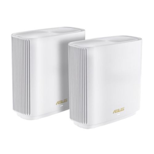 ASUS ZenWiFi AX XT8 V2 AX6600 Tri-Band WiFi 6 Mesh Router 2-Pack White