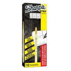 Sharpie S0305061 White China Marker Box of 12
