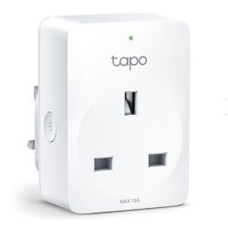 TP-Link Tapo P100 Mini Smart Wi-Fi Socket - Voice Control & Scheduling