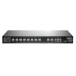 TP-LINK Aginet (DS-P7001-16) DeltaStream 16-port Pizza-box GPON Optical Line Terminal, 16 GPON Ports, Dual Redundant PSUs, Centralized Management