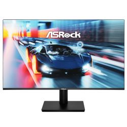 Asrock 27-inch Challenger gaming monitor, IPS panel, 1920x1080 resolution, 144Hz, black design with HDMI and VGA ports