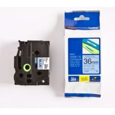 Brother TZE561 Black on Blue 8M x 36mm Gloss Tape