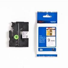Brother TZEN221 Black on White 8M x 9mm Non Laminated Tape