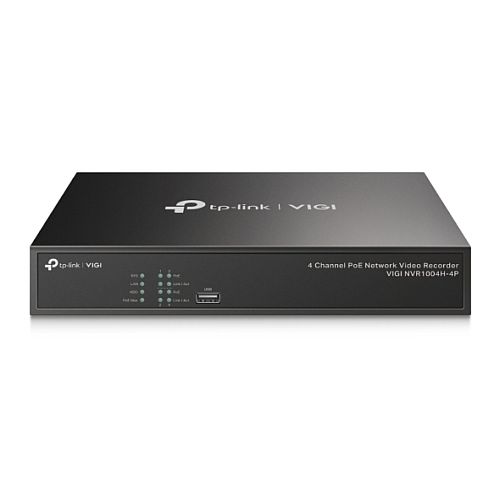 TP-LINK VIGI NVR1004H-4P 4CH PoE+ NVR 4K HDMI H.265+ ONVIF