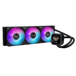 Asus TUF Gaming LC III 360 ARGB LCD Liquid CPU Cooler, 360mm Radiator, Customisable 2.8