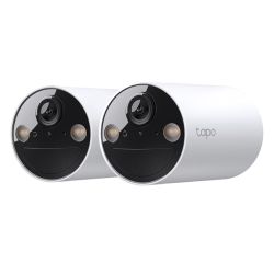 TP-Link Tapo C410 2K Battery Security Camera 2-Pack - Wireless IP65