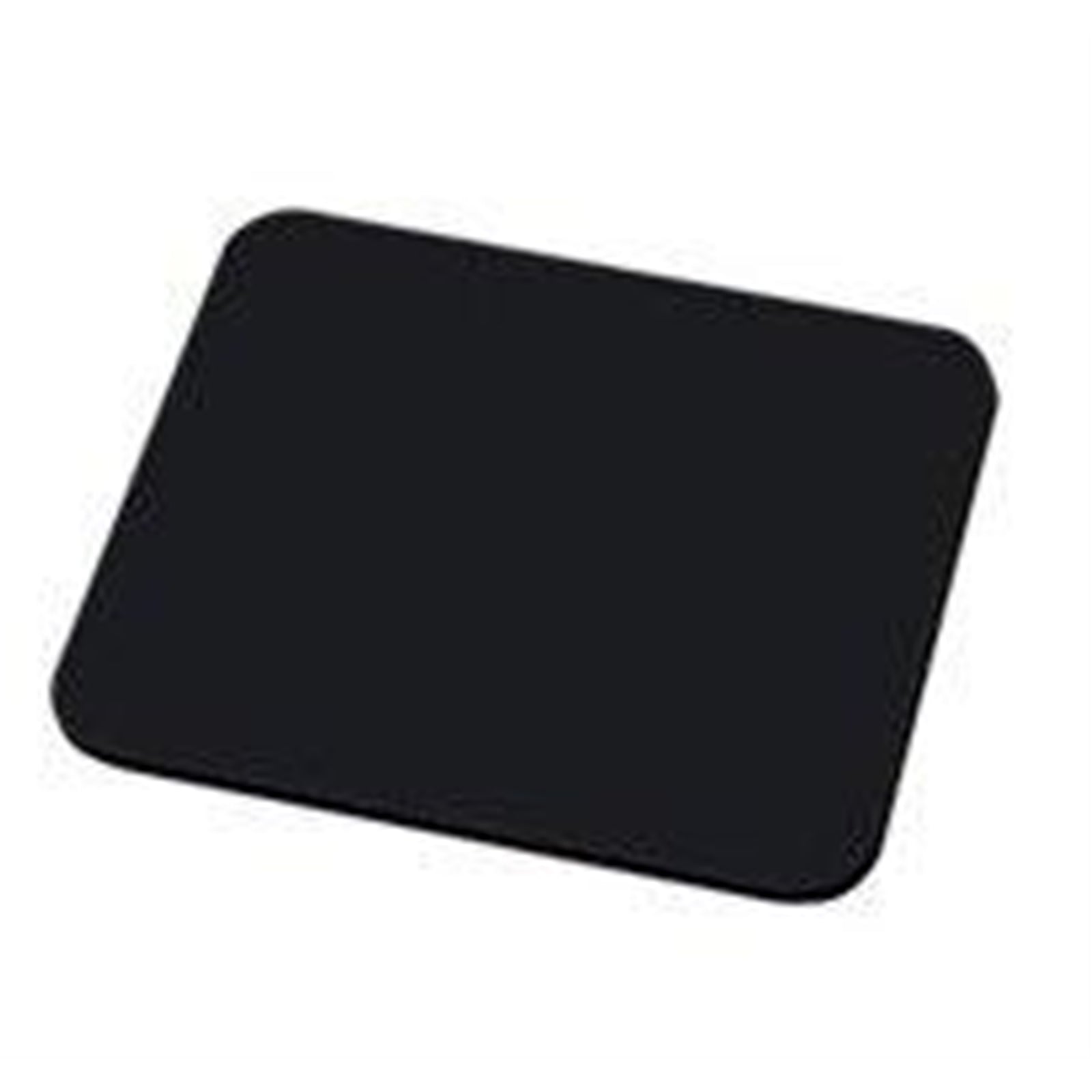 Non-Slip Black Mouse Pad - Small Rubber Base Desktop Mat