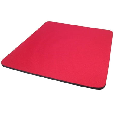 Red Non-Slip Mouse Pad - Small Ergonomic Rubber Base Desk Mat