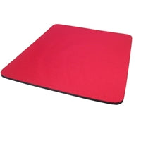 Red Non-Slip Mouse Pad - Small Ergonomic Rubber Base Desk Mat
